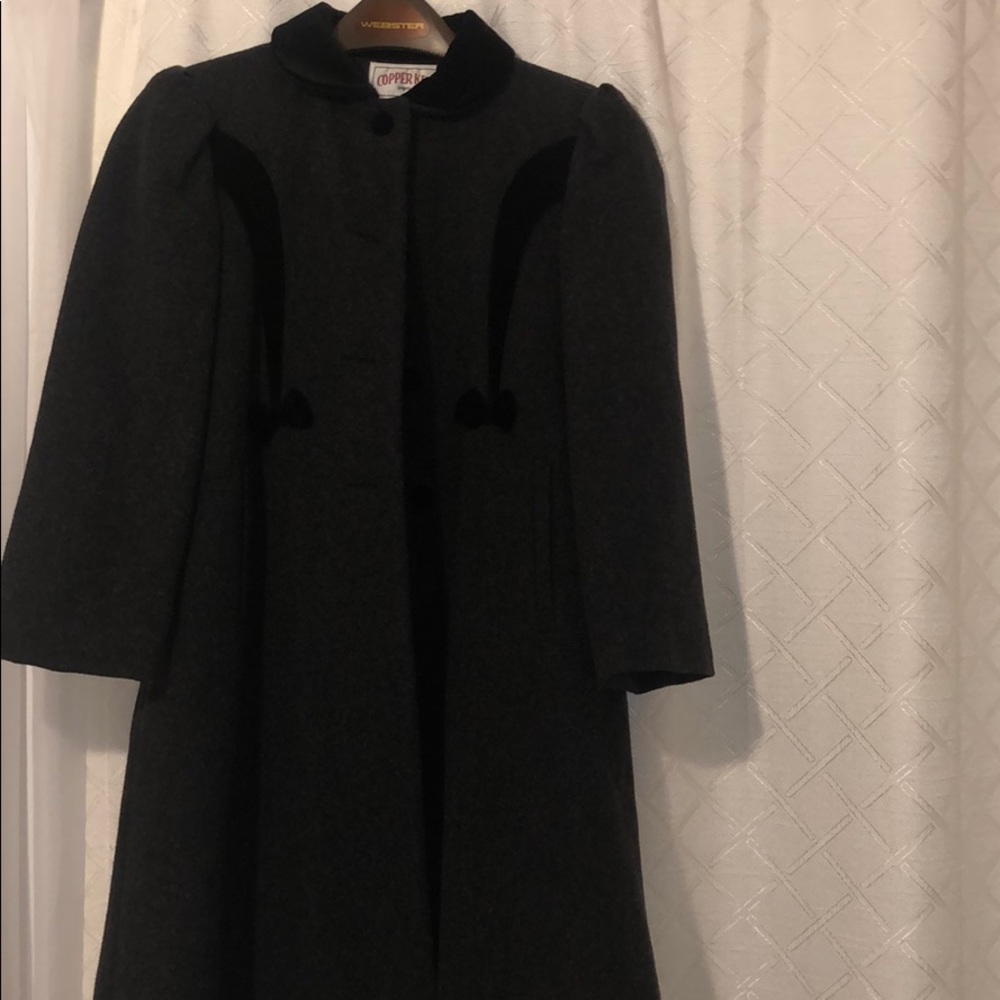 Girls wool coat size 10 Copper Key